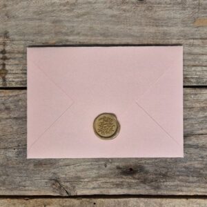 6 collezione rosa cipria tipologia 2 busta ceralacca