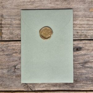7 collezione verde tipologia 1 busta ceralacca