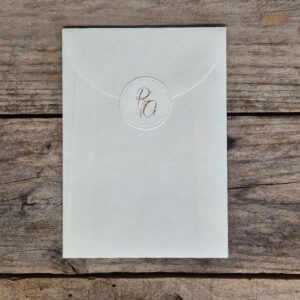 9 collezione avorio tipologia 1 busta e adesivo